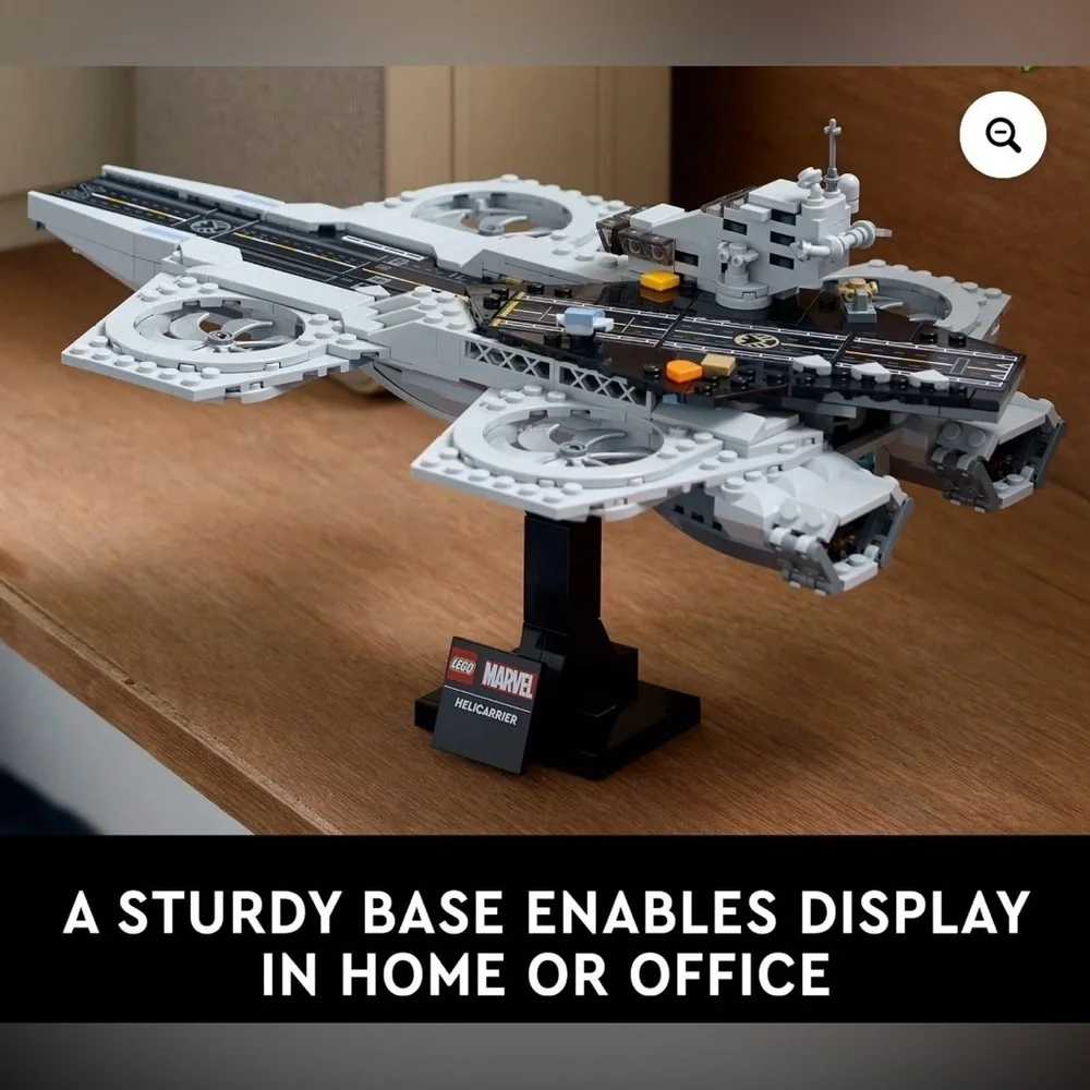 LEGO Marvel The Avengers Helicarrier Building Set for Adults Gift for Christmas